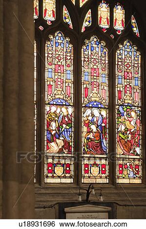 Stock Photograph - Interiors of a university building, Oxford University, Oxford, Oxfordshire, England. Fotosearch