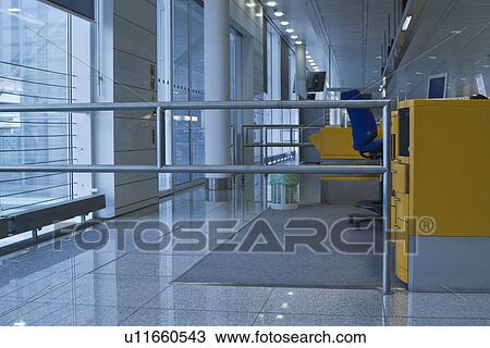 Interiors of an airport lounge, Paris, France View Large Photo Image Stock Image - Interiors of an airport lounge, Paris, France. Fotosearch