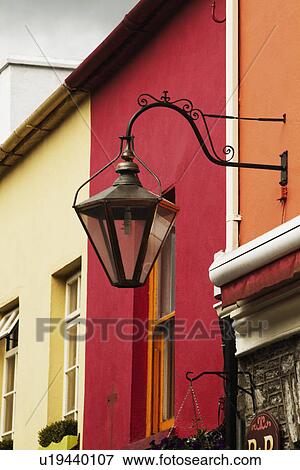 Stock Photo - Lantern of a building, Kenmare, County Kerry, Republic of Ireland. Fotosearch