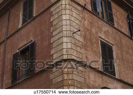 Picture - Low angle view of a building, Rome, Lazio, Italy. Fotosearch