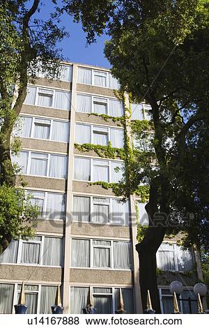 Low angle view of a hotel, Dublin, Republic of Ireland View Large Photo Image Stock Photo - Low angle view of a hotel, Dublin, Republic of Ireland. Fotosearch