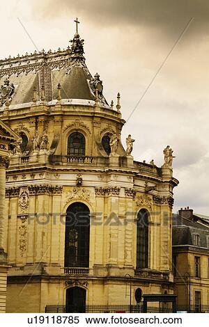 Low angle view of a palace, Chateau de Versailles, Versailles, Paris, France View Large Photo Image Stock Photography - Low angle view of a palace, Chateau de Versailles, Versailles, Paris, France. Fotosearch