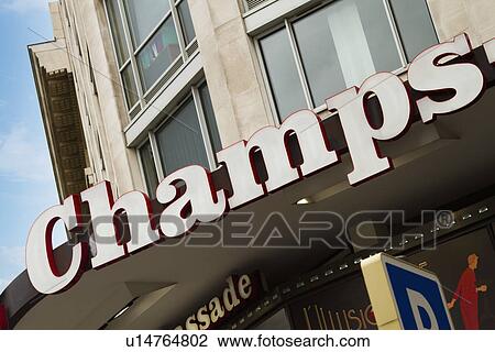 Low angle view of a store, Paris, France View Large Photo Image Stock Image - Low angle view of a store, Paris, France. Fotosearch