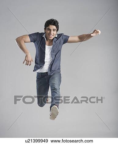 Man running View Large Photo Image Stock Photo - Man running. Fotosearch