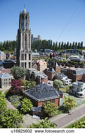 Miniature church in a miniature city, Madurodam, Scheveningen, The Hague, Netherlands View Large Photo Image Stock Image - Miniature church in a miniature city, Madurodam, Scheveningen, The Hague, Netherlands. Fotosearch
