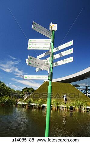 Miniature directional signs in a miniature city, Madurodam, Scheveningen, The Hague, Netherlands View Large Photo Image Stock Photo - Miniature directional signs in a miniature city, Madurodam, Scheveningen, The Hague, Netherlands. Fotosearch
