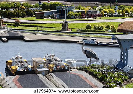 Miniature harbor in a miniature city, Madurodam, Scheveningen, The Hague, Netherlands View Large Photo Image Picture - Miniature harbor in a miniature city, Madurodam, Scheveningen, The Hague, Netherlands. Fotosearch