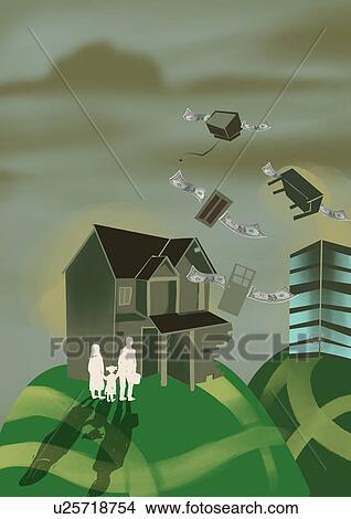 Picture - Mortgaged property. Fotosearch