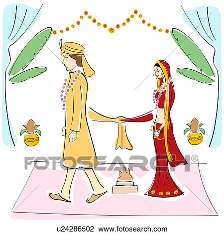 Newlywed couple at wedding ceremony View Large Photo Image Stock Image - Newlywed couple at wedding ceremony. Fotosearch