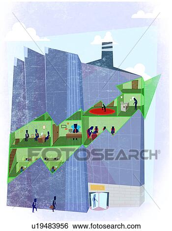Stock Photograph - Office work. Fotosearch