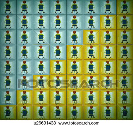 Office workers superimposed on a graph View Large Photo Image Stock Photo - Office workers superimposed on a graph. Fotosearch