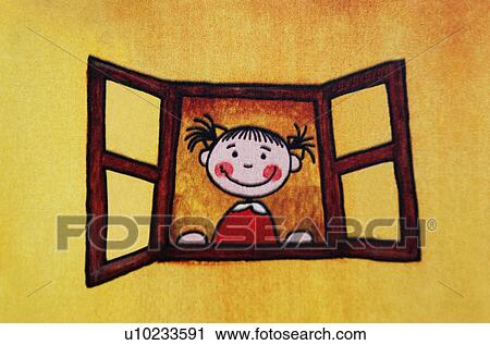 Paintings of a girl on the model home, Cesky Krumlov, South Bohemian Region, Czech Republic View Large Photo Image Stock Image - Paintings of a girl on the model home, Cesky Krumlov, South Bohemian Region, Czech Republic. Fotosearch