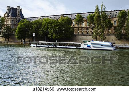 Palace at the riverside, Luxembourg Palace, Seine River, Paris, France View Large Photo Image Stock Photograph - Palace at the riverside, Luxembourg Palace, Seine River, Paris, France. Fotosearch