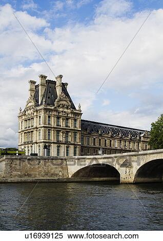 Palace at the riverside, Luxembourg Palace, Seine River, Paris, France View Large Photo Image Stock Photography - Palace at the riverside, Luxembourg Palace, Seine River, Paris, France. Fotosearch