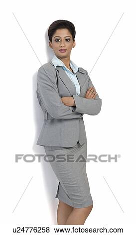 Stock Photo - Portrait of a businesswoman. Fotosearch