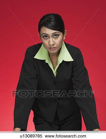 Stock Photography - Portrait of a businesswoman. Fotosearch