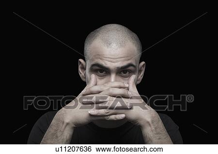 Portrait of a man looking depressed View Large Photo Image Stock Photograph - Portrait of a man looking depressed. Fotosearch