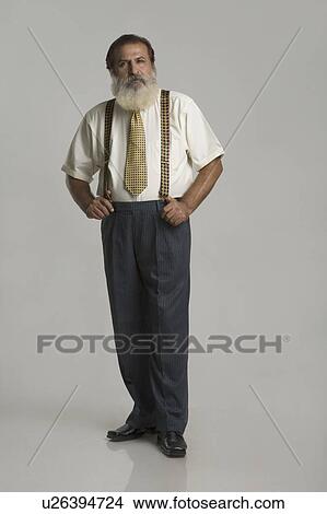 Portrait of a man standing View Large Photo Image Picture - Portrait of a man standing. Fotosearch