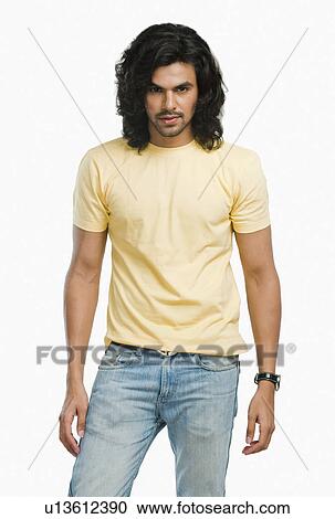 Portrait of a man View Large Photo Image Stock Image - Portrait of a man. Fotosearch