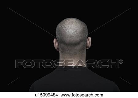 Rear view of a man View Large Photo Image Picture - Rear view of a man. Fotosearch