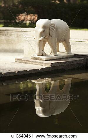 Reflection of an elephant statue on water, Lakshmi Narayan Temple, New Delhi, India View Large Photo Image Stock Image - Reflection of an elephant statue on water, Lakshmi Narayan Temple, New Delhi, India. Fotosearch
