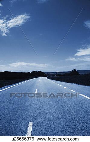 Stock Photograph - Road, Cesky Krumlov, South Bohemian Region, Czech Republic. Fotosearch