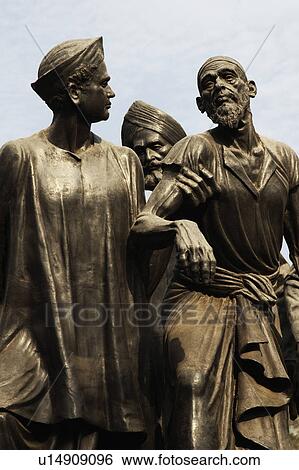 Statue depicting historic Dandi March, Gyarah Murti (11 Statues), Sardar Patel Marg, New Delhi, India View Large Photo Image Stock Photograph - Statue depicting historic Dandi March, Gyarah Murti (11 Statues), Sardar Patel Marg, New Delhi, India. Fotosearch
