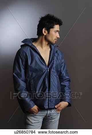 Picture - Stylish young man posing. Fotosearch
