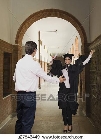 University student celebrating View Large Photo Image Stock Photo - University student celebrating. Fotosearch