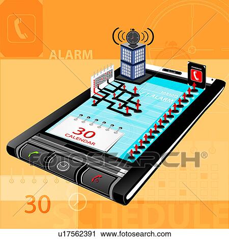 Use of a mobile phone as personal task manager View Large Photo Image Stock Image - Use of a mobile phone as personal task manager. Fotosearch