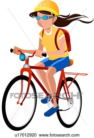 Woman mountain biking View Large Photo Image Stock Image - Woman mountain biking. Fotosearch