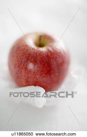 Stock Image - Close up of apple. Fotosearch