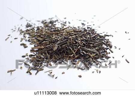 Stock Photo - Close up of pile of tea leaves. Fotosearch