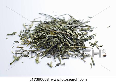 Stock Photo - Close up of pile of tea leaves. Fotosearch