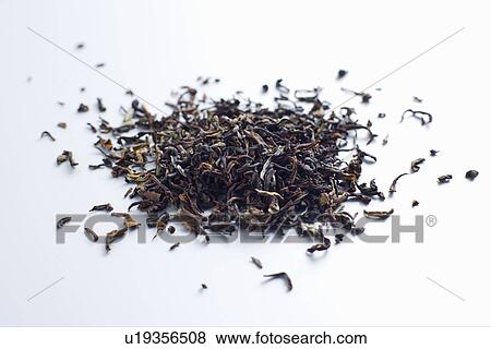 Close up of pile of tea leaves View Large Photo Image Stock Photo - Close up of pile of tea leaves. Fotosearch