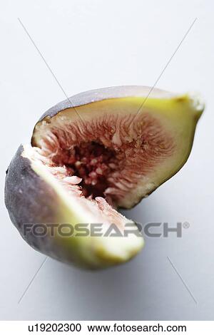 Close up of sliced fig View Large Photo Image Stock Image - Close up of sliced fig. Fotosearch