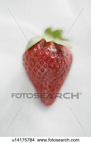 Picture - Close up of strawberry. Fotosearch