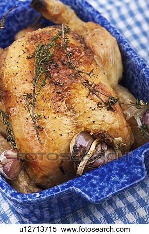 Dish of roast chicken with onions View Large Photo Image Stock Photography - Dish of roast chicken with onions. Fotosearch