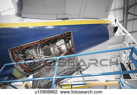 Machinery on underside of airplane View Large Photo Image Stock Image - Machinery on underside of airplane. Fotosearch
