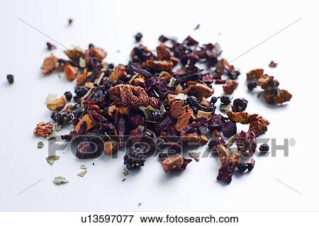 Pile of tea berries and flowers View Large Photo Image Stock Photo - Pile of tea berries and flowers. Fotosearch