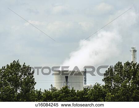 Smokestack of chemical plant View Large Photo Image Stock Photography - Smokestack of chemical plant. Fotosearch