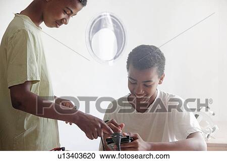 Students working in science lab View Large Photo Image Stock Image - Students working in science lab. Fotosearch