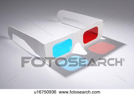 Stock Photograph - 3D glasses. Fotosearch