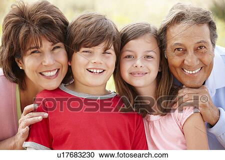 Hispanic grandparents and grandchildren outdoors View Large Photo Image Stock Image - Hispanic grandparents and grandchildren outdoors. Fotosearch