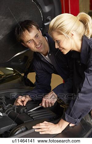 Mechanics at work View Large Photo Image Stock Image - Mechanics at work. Fotosearch