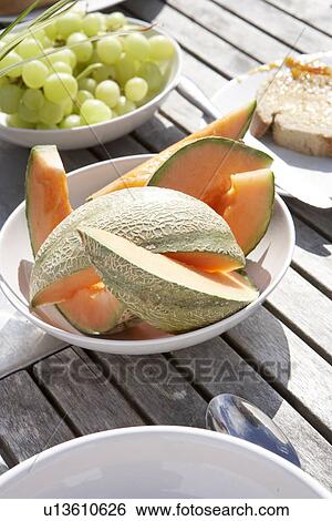 Outdoor table set for breakfast View Large Photo Image Stock Photograph - Outdoor table set for breakfast. Fotosearch