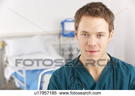 Portrait American student doctor on hospital ward View Large Photo Image Stock Photography - Portrait American student doctor on hospital ward. Fotosearch