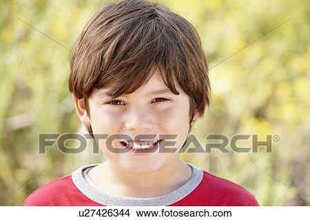 Portrait caucasian boy outdoors View Large Photo Image Picture - Portrait caucasian boy outdoors. Fotosearch
