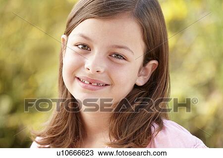 Portrait Hispanic girl outdoors View Large Photo Image Stock Image - Portrait Hispanic girl outdoors. Fotosearch