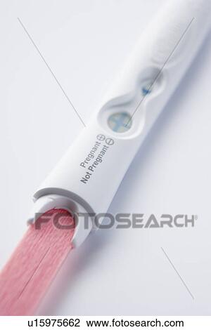 Stock Image - Pregnancy testing kit. Fotosearch